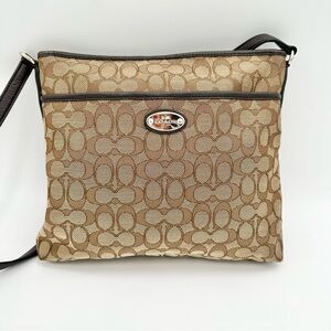 Coach Canvas Large Crossbody